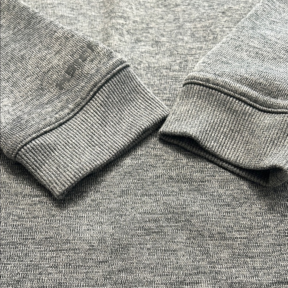 Gray Quarter-Zip Pullover - image 4